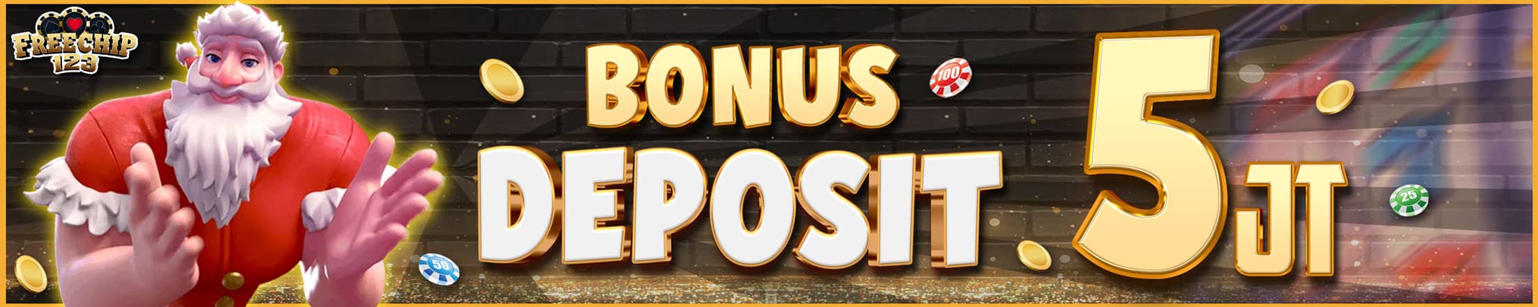 Bonus Deposit 5jt