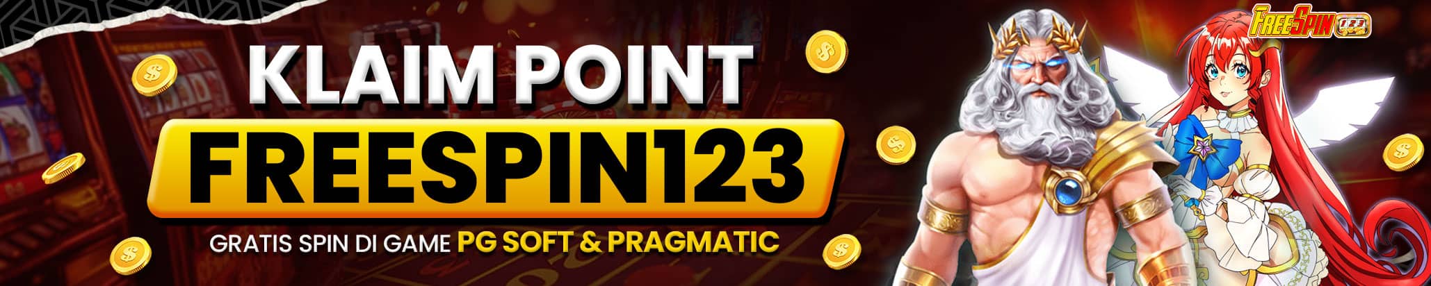 Reward Point Pragmatic Play FREESPIN123